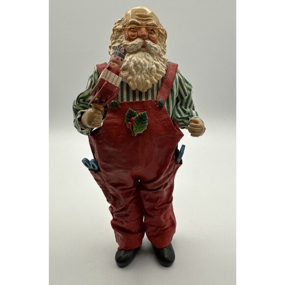Vtg 1987 Possible Dreams Clothtique Santa Carpenter 713033 Christmas Figurine - Picture 9 of 15